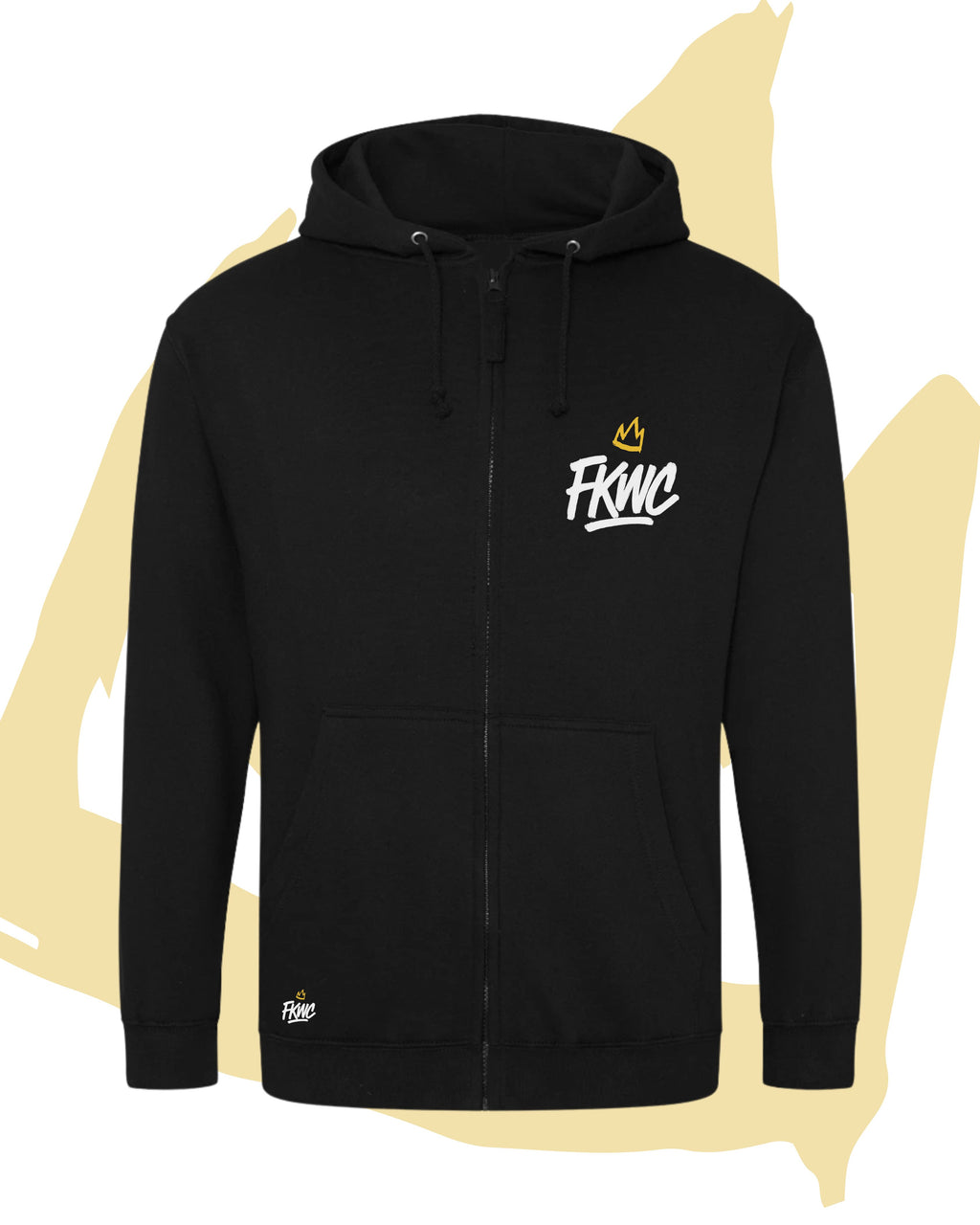 Don't Start My History at Slavery Zip-up Hoodie - Monochrome