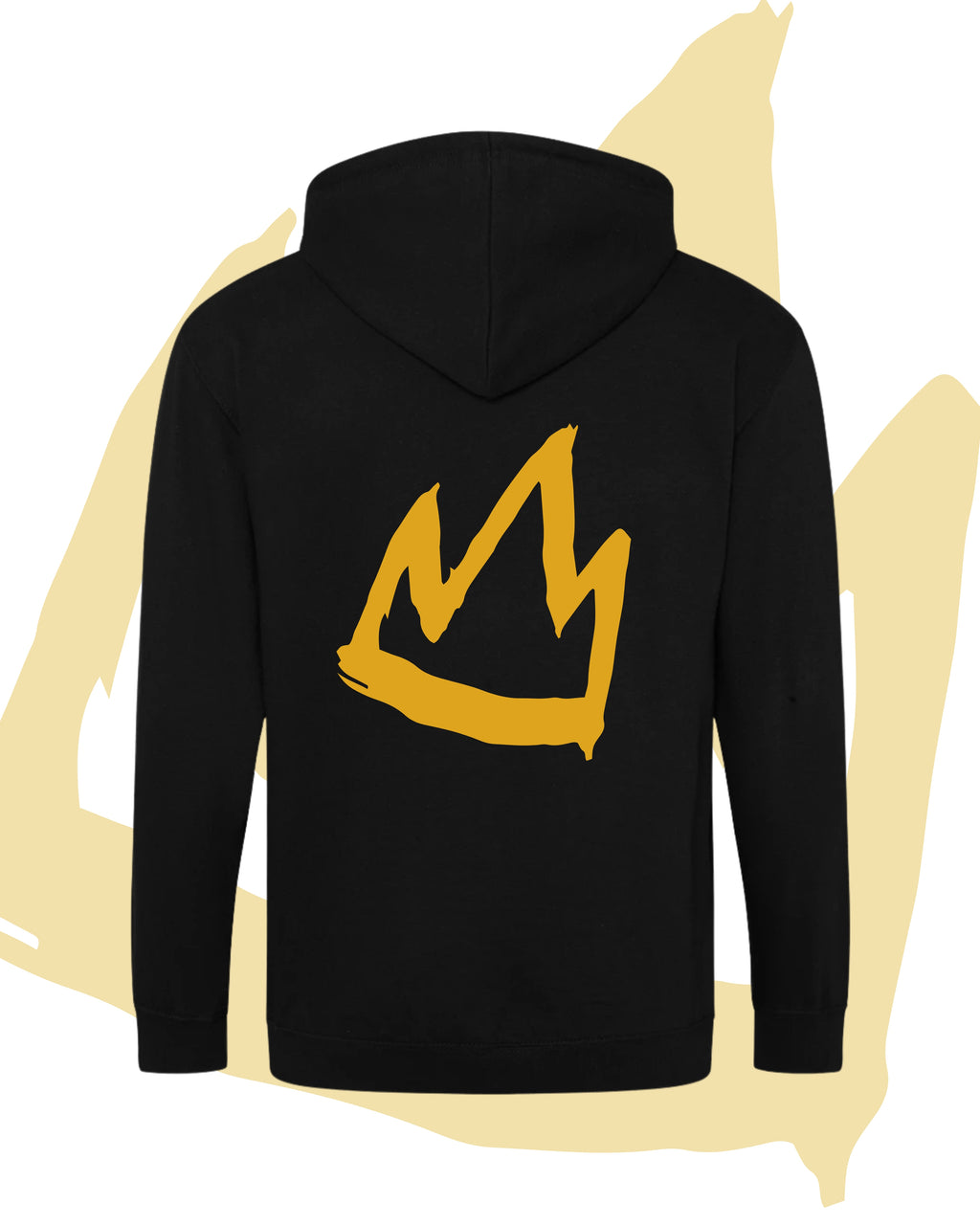 Kids Crown Zip-up Hoodie