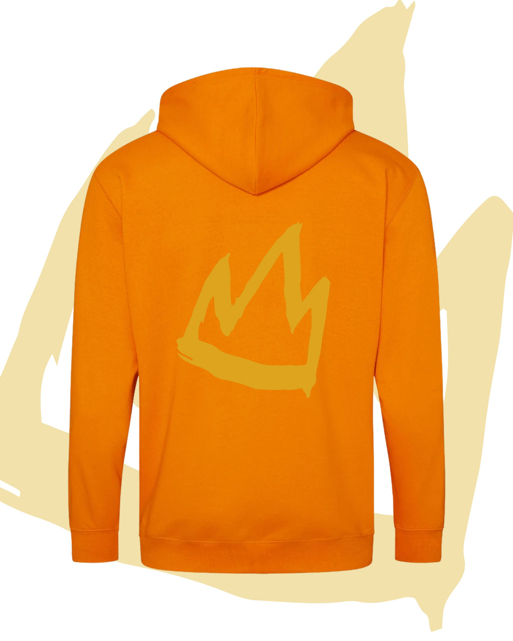 Crown Zip-up Hoodie - Colourful