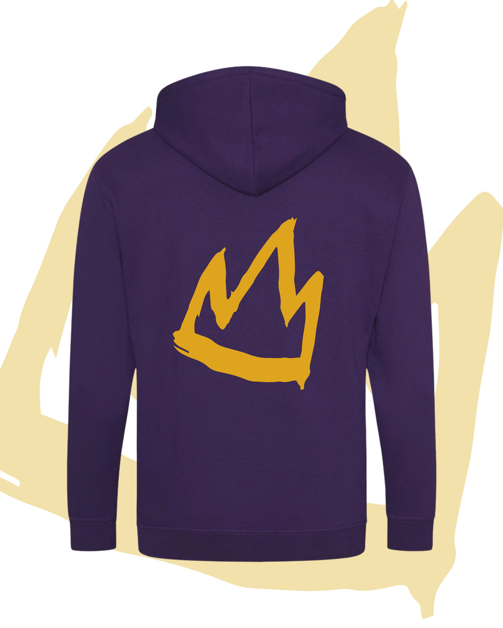 Crown Zip-up Hoodie - Colourful