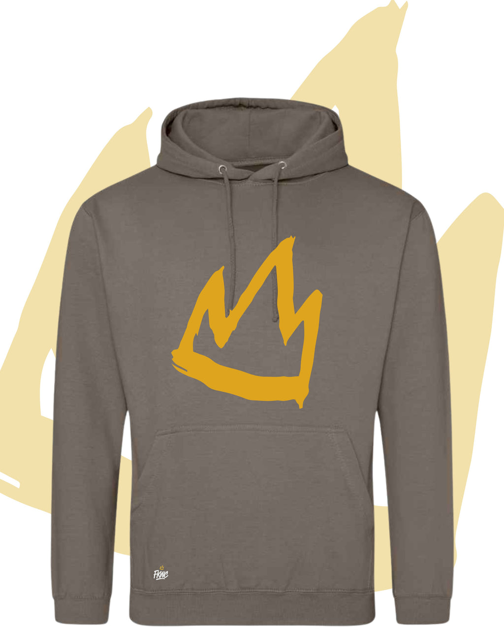 Kids Gold Crown Hoodie