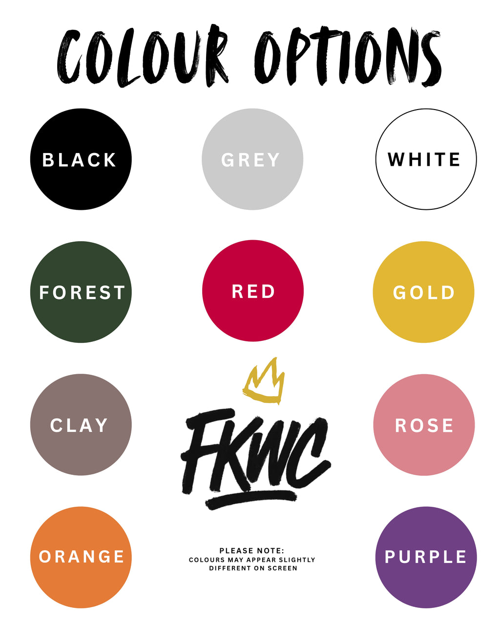 FKWC Logo Hoodie - Colourful