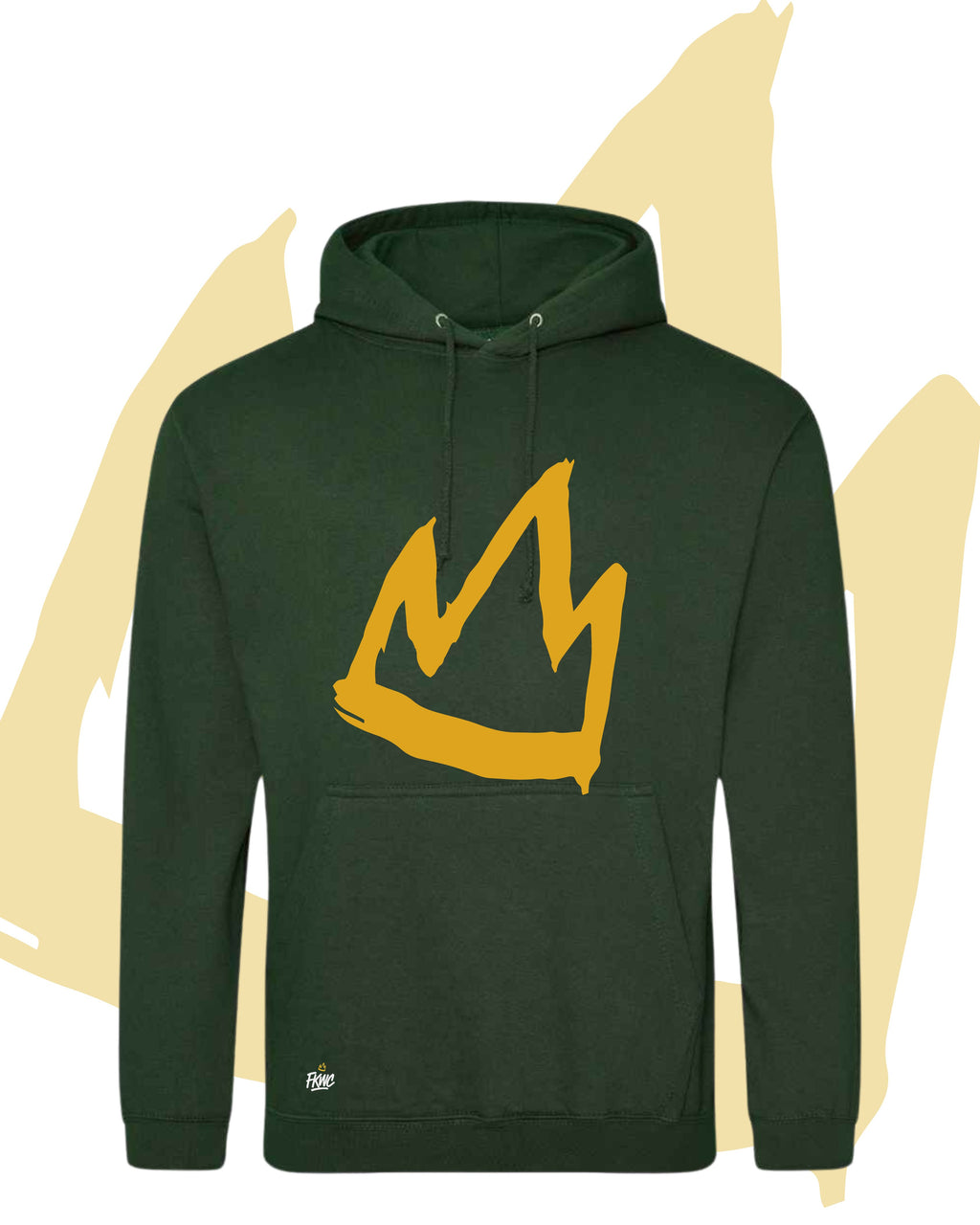 Kids Gold Crown Hoodie
