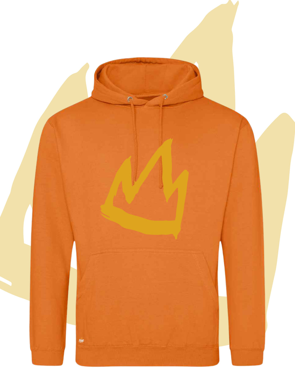 Kids Gold Crown Hoodie