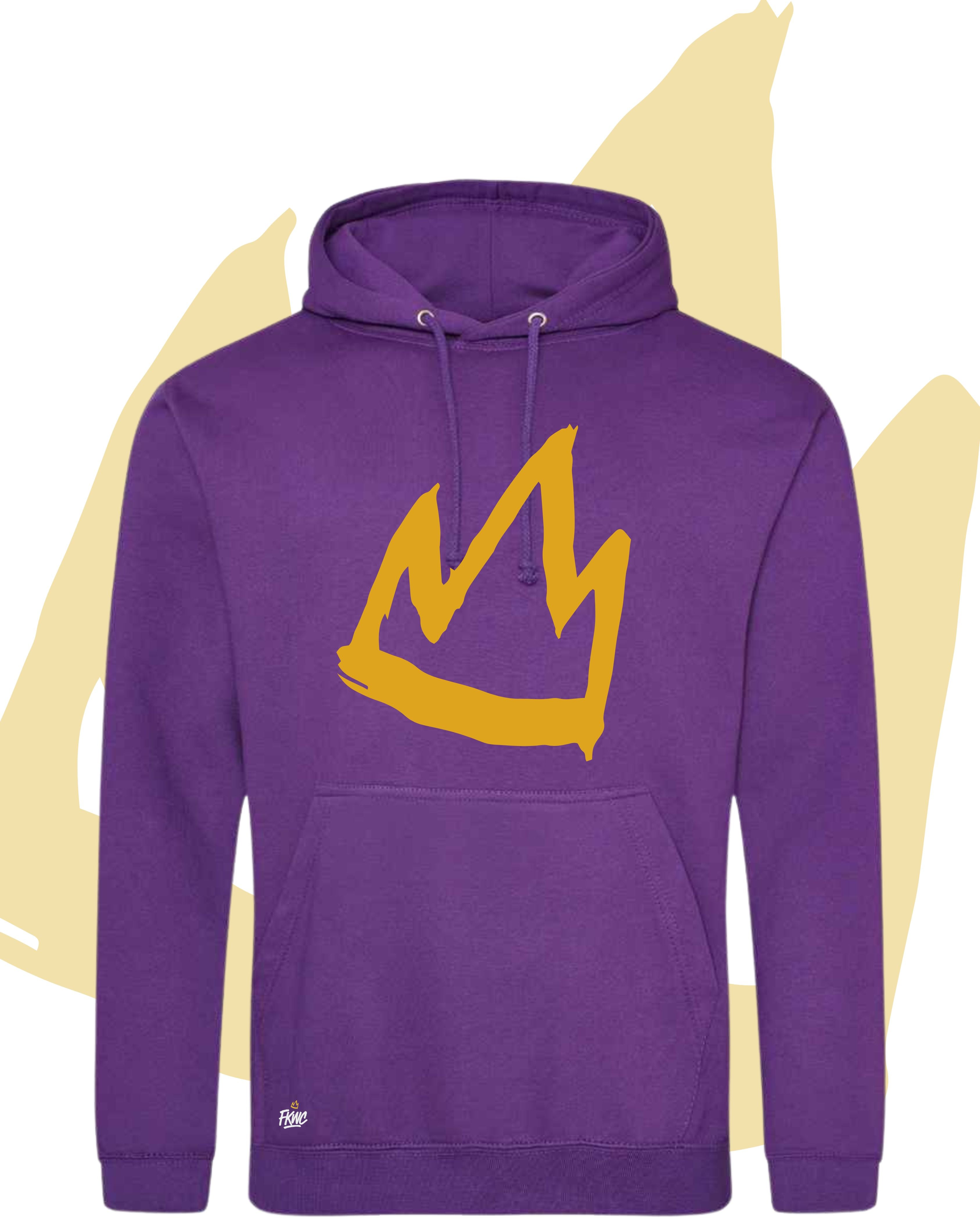 Kids Gold Crown Hoodie