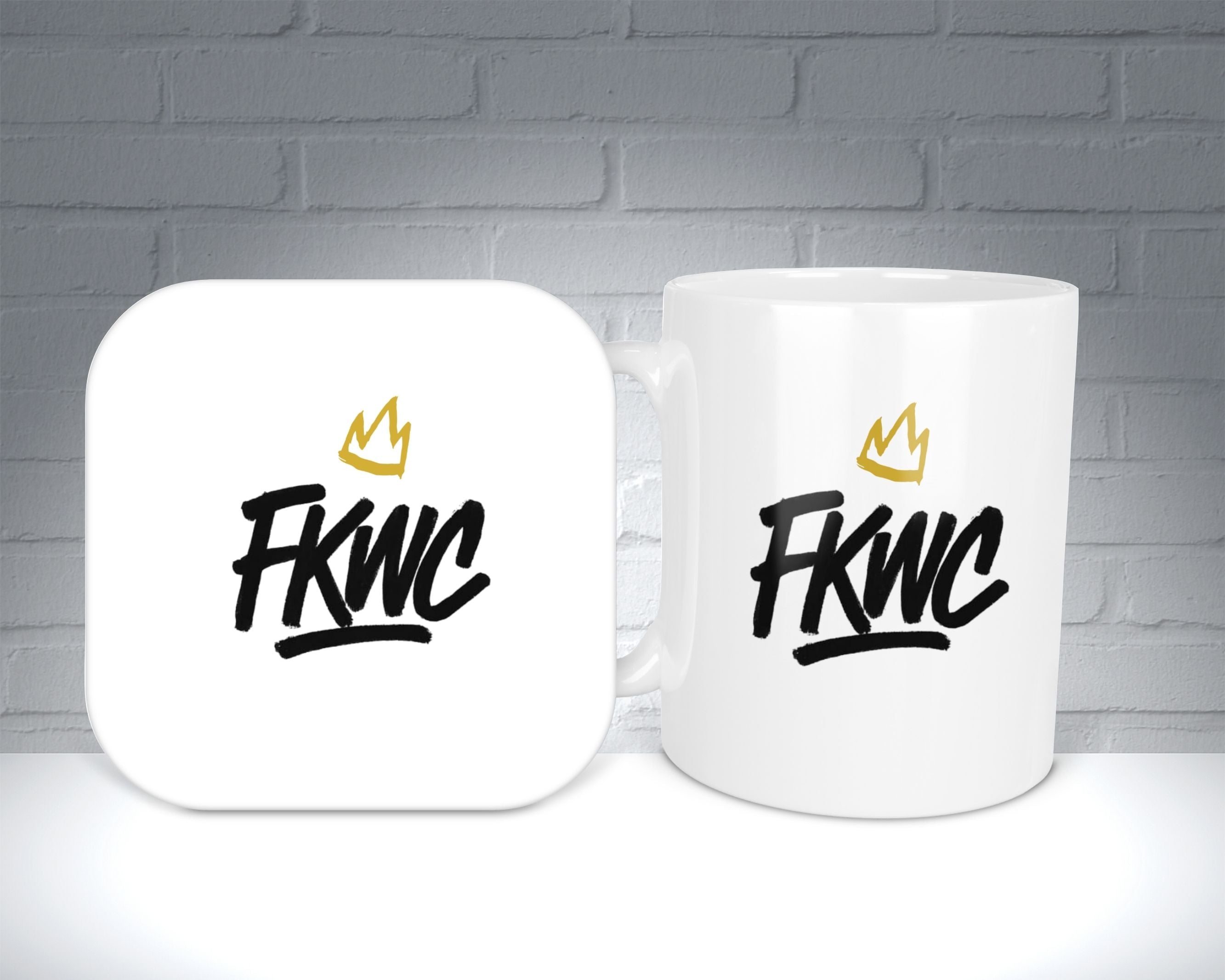 FKWC Logo Mug & Coaster Set